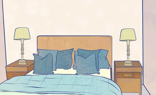 卧室空间太大怎样隔离,房间小床宽度