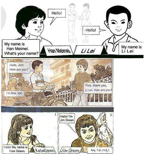 英语课本李雷韩梅梅,还记得英语书上的李雷和韩梅梅吗