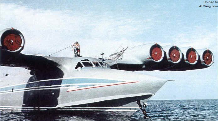 苏联地面效应飞行器,前苏联造的近地效应飞碟