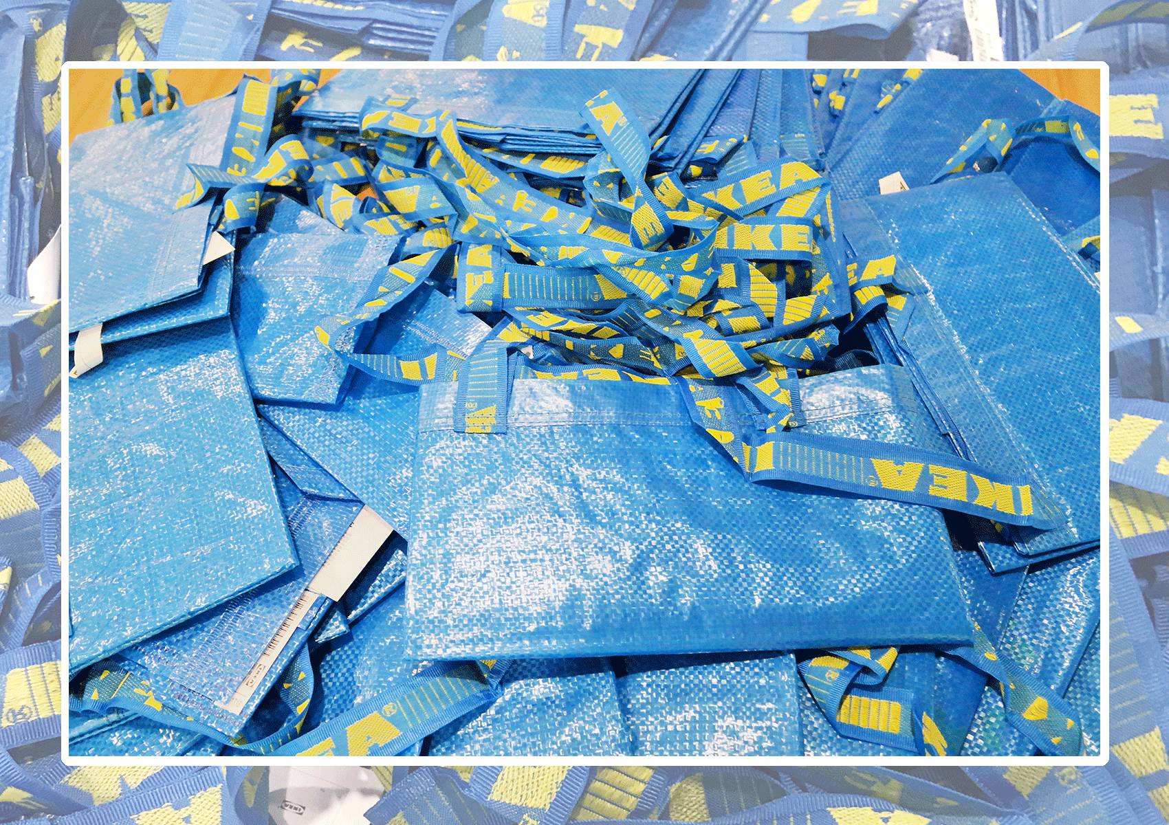 贫穷可以让人进步,宜家超小购物袋