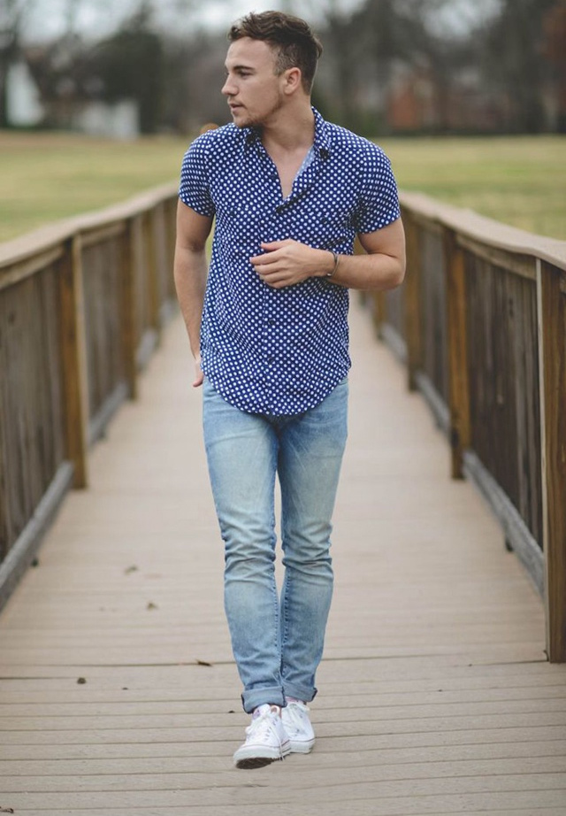 潮男穿搭秋季帆布鞋,夏天帆布鞋怎么穿搭好看男