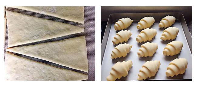 如何自制羊角面包,羊角面包制作过程