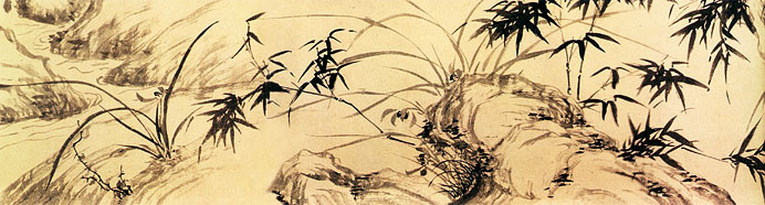 有关梅兰竹菊的中国国画作品,国画梅兰竹菊