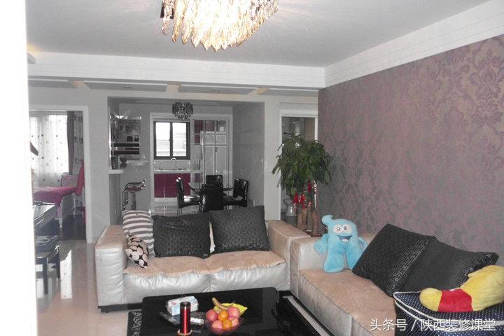 现代简约三房二厅效果图,现代风三房两厅简约大气风格