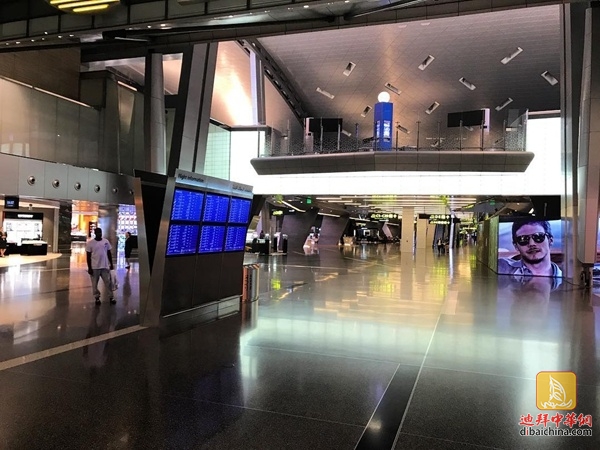 与阿联酋等国断交之后的多哈国际机场