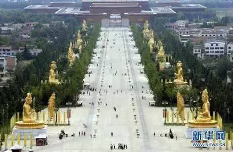 法门寺新寺院豪华壮阔,世界最有名的法门寺