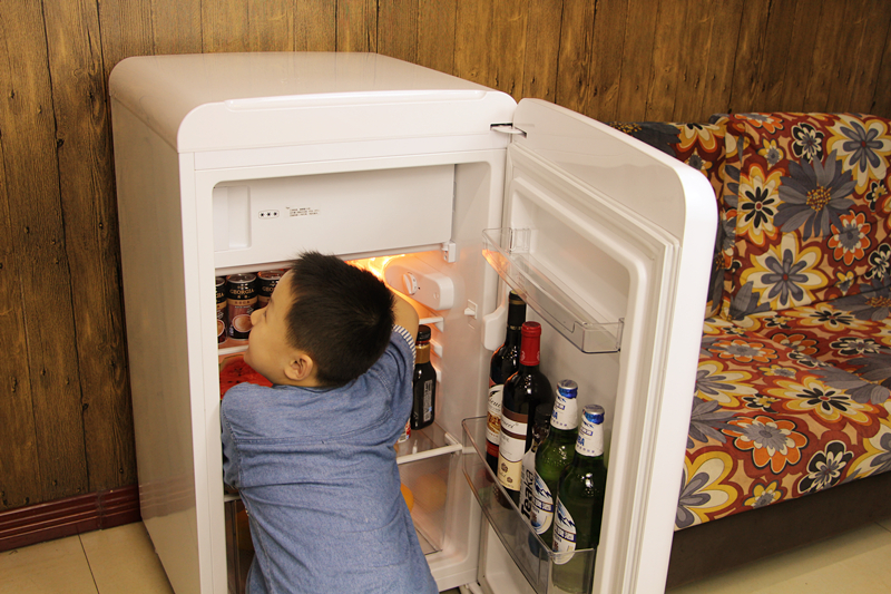 复古小冰箱哪个品牌好用性价比高,双门复古小冰箱测评