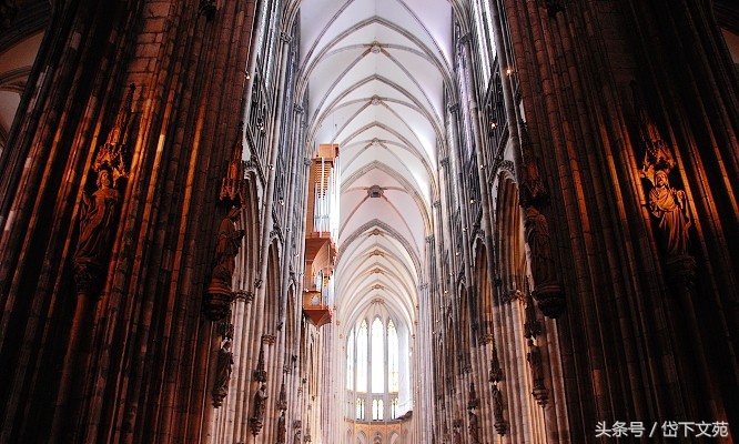 始于1284年的德国科隆大教堂,震撼的科隆大教堂