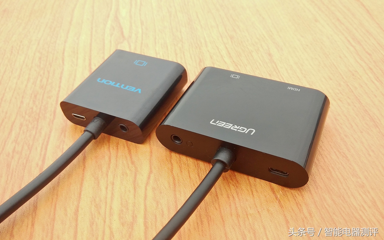 绿联hdmi转vga手机连显示器,闲置的显示器变成智能电视