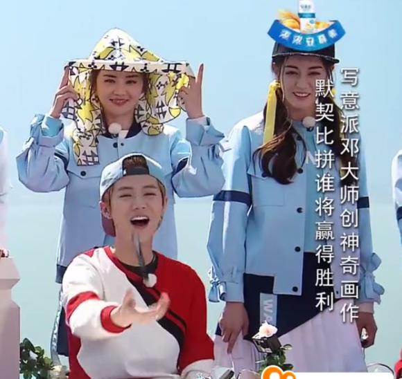 奔跑吧兄弟第一季迪丽热巴和鹿晗,鹿晗迪丽热巴奔跑吧对话