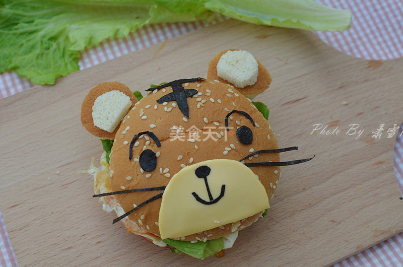好吃的汉堡包宝宝,小孩能放心吃的汉堡包