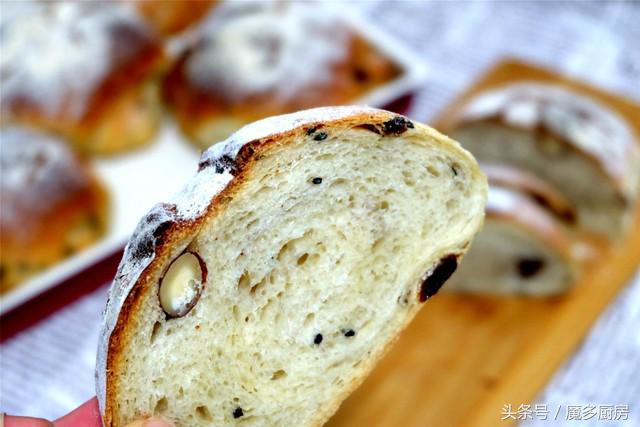 不要牛奶黄油的家庭自制面包,在家做面包用发酵粉