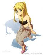 惩罚军服漫画 受欢迎的二次元女神