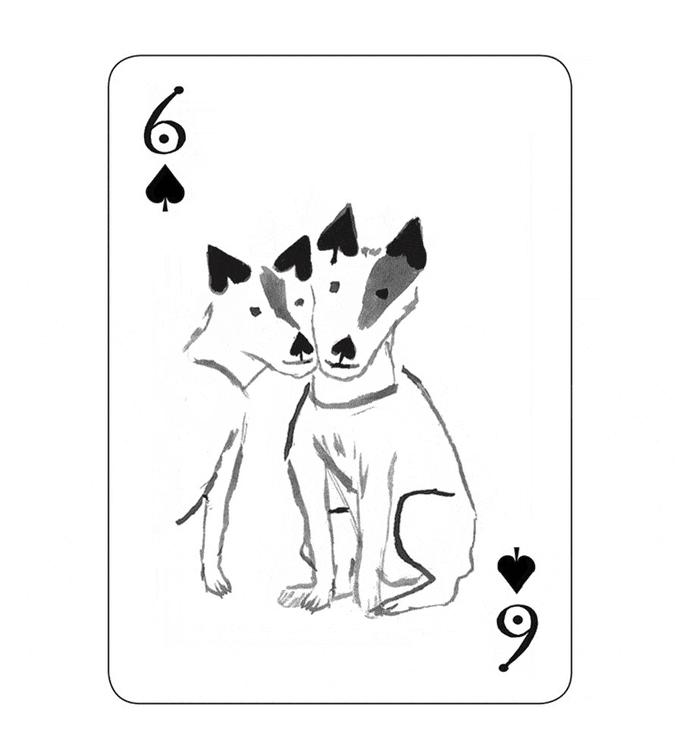 jqk扑克牌,好看的狗狗扑克牌