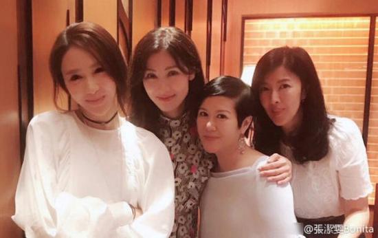 李嘉欣和其他女星同框,李嘉欣和黎姿谁好看