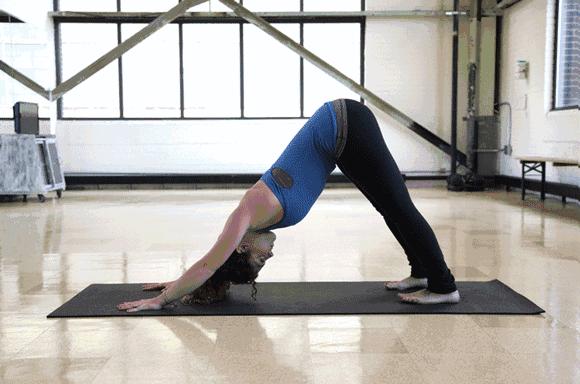 瑜伽老师练下犬式,瑜伽课时为什么每次都练下犬式