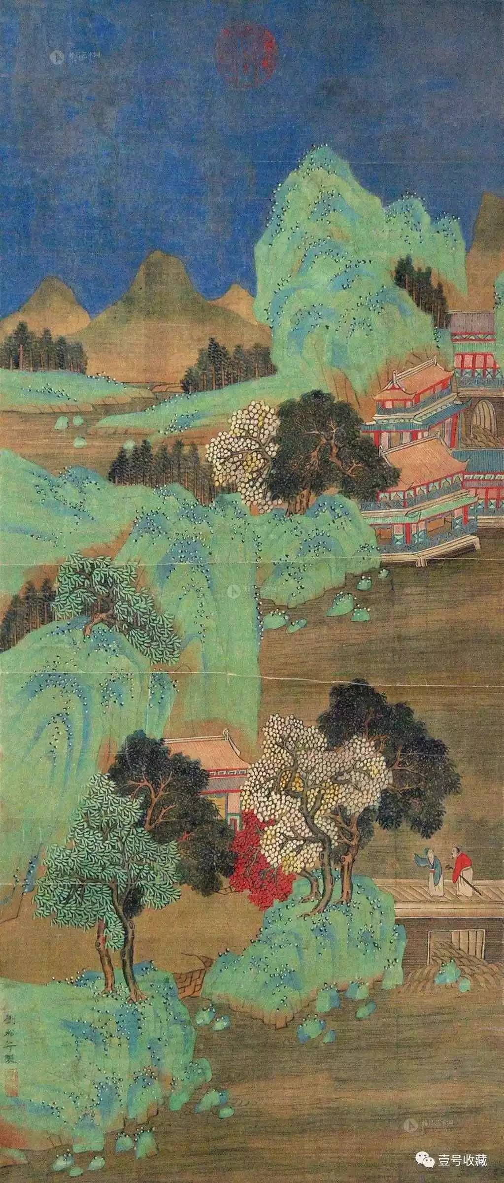 中国画领军人物的作品及流派,中国画主要画派图解