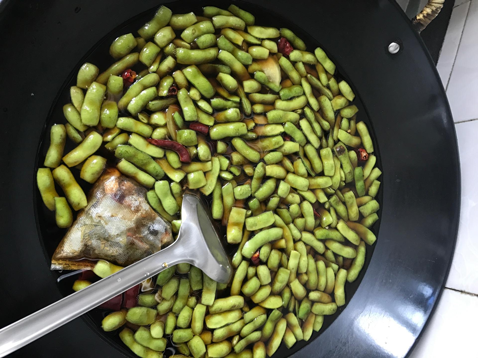 卤毛豆的做法周黑鸭,卤毛豆的做法