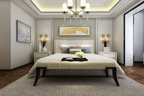 现代城市优雅空间,优雅舒展的现代空间