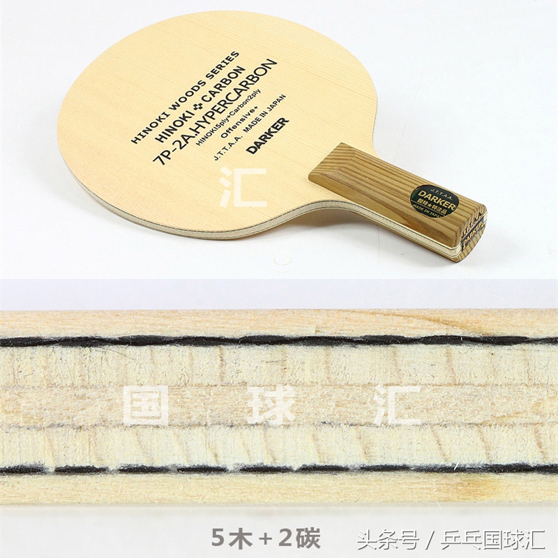 乒乓球拍的碳板、纤维板,你知道几种?