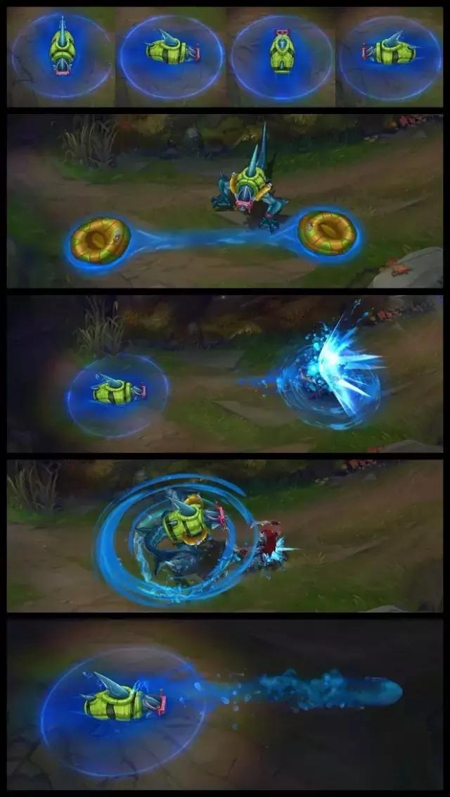 lol女警泳池派对皮肤,lol璐璐泳池派对皮肤