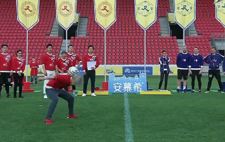 鹿晗在跑男的高燃时刻,鹿晗是很厉害的明星吗