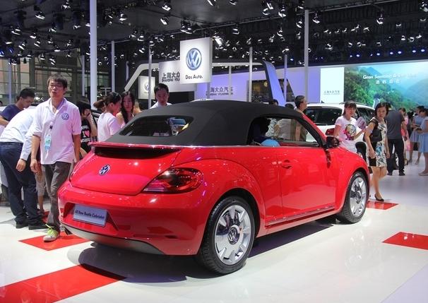 大众甲壳虫敞篷大众甲壳虫排挡杆实拍细节