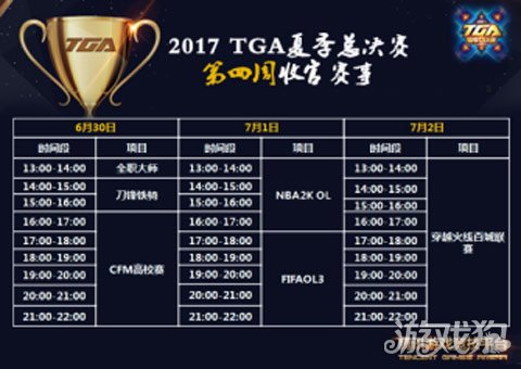 TGA夏季赛,fifaonline3总决赛