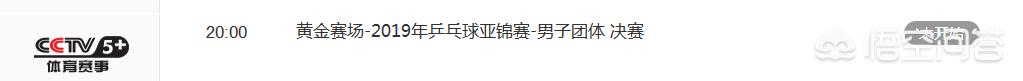 乒乓球亚锦赛赛程男团决赛直播,乒乓球亚锦赛男团决赛时间表