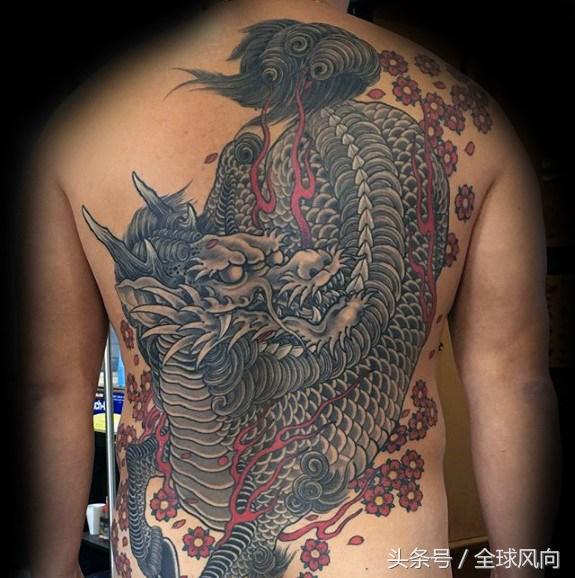 麒麟上云纹身图片大全,麒麟的纹身图案大全