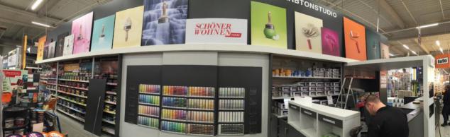 德国建材超市一日游发现预调色漆