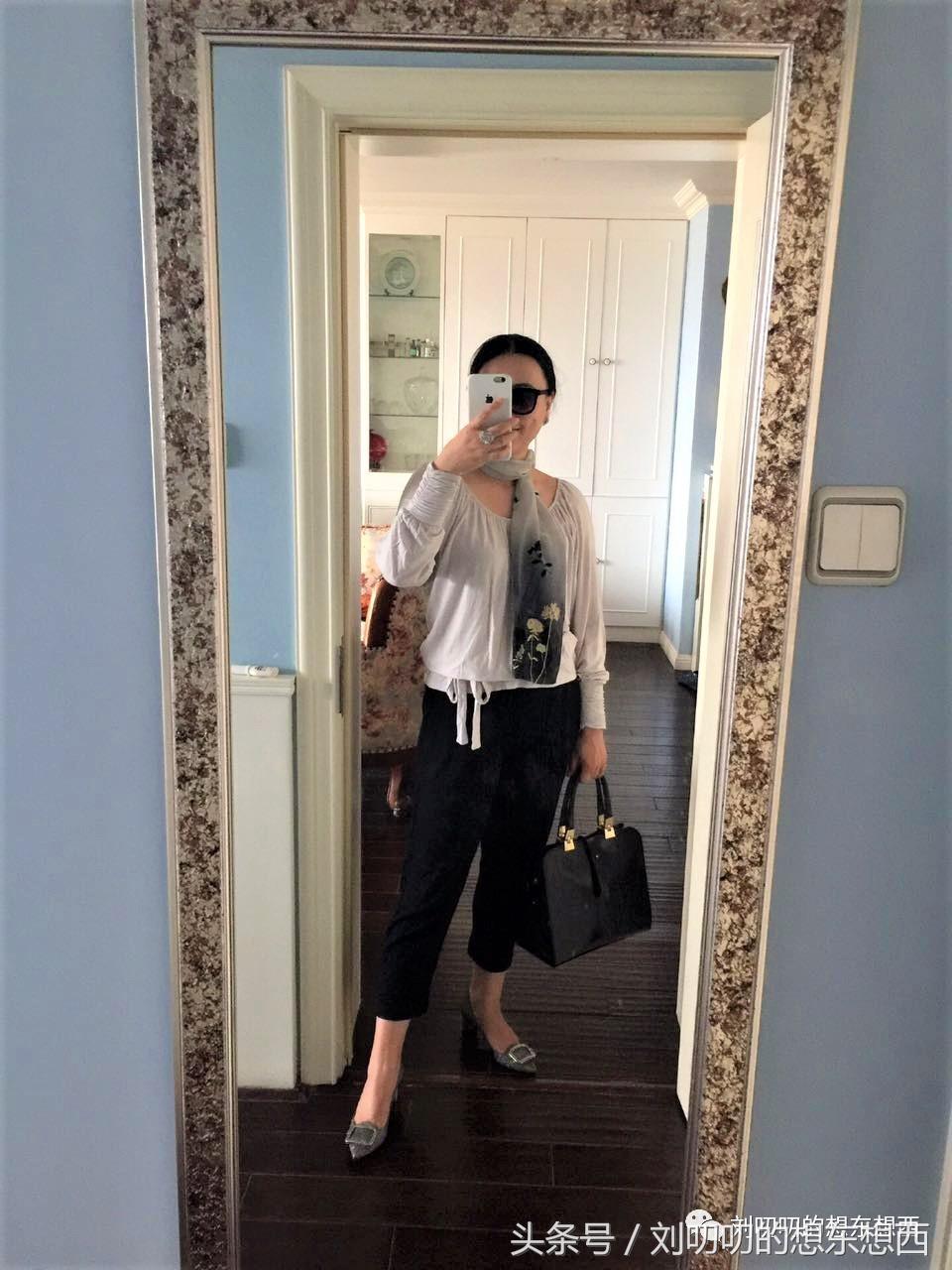 纯色棉t恤,一日一look女装搭配