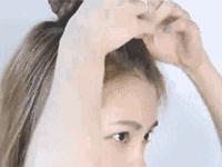 齐肩短发编发发型教程,齐肩中短发编发显脸小发量多