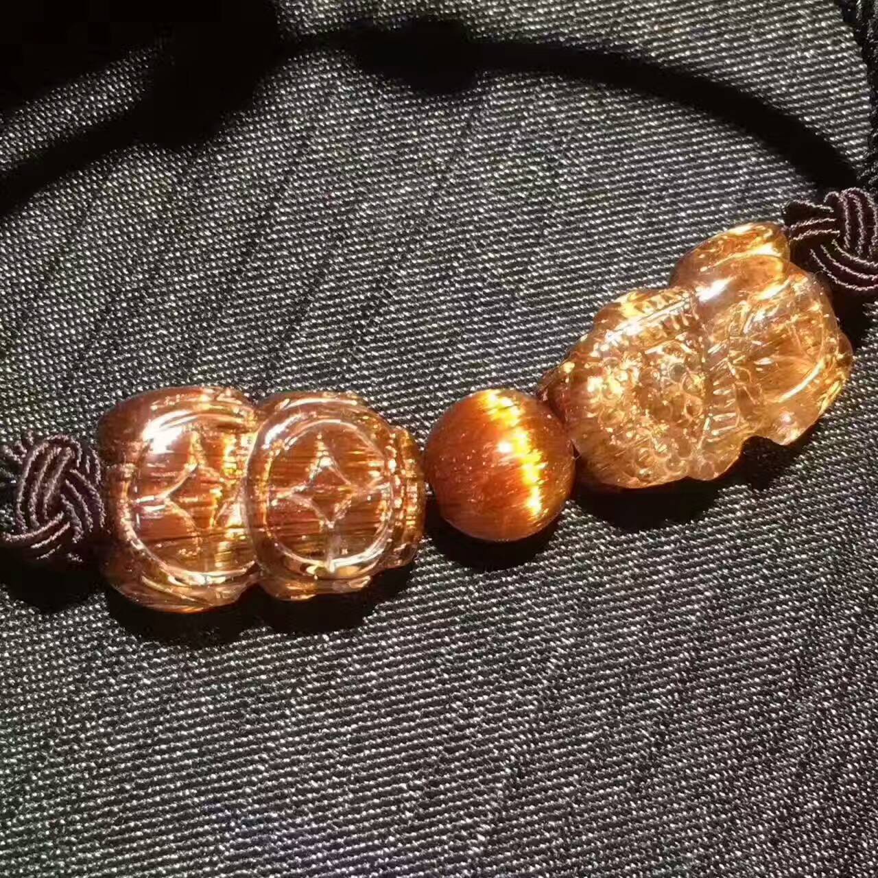 天然朱砂貔貅手链,貔貅手链女款黄金9999珐琅彩