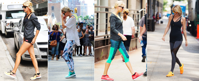 说专业跑鞋丑的，明明就是你不会搭！深扒明星们的运动鞋柜