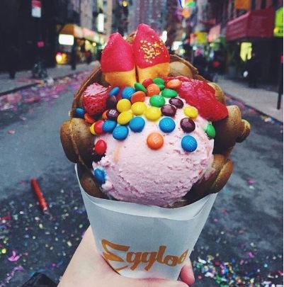 这样的鸡蛋仔，歪果仁都愿意排队两小时吃到它！