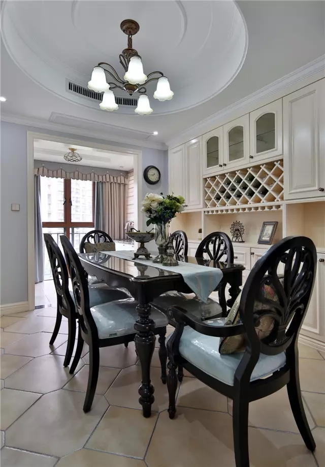 宁波100平的房子装修效果图,138平米轻奢公园装修