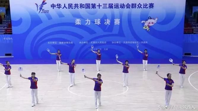 全运会陕西澳瑞特柔力球队网式项目晋级八强