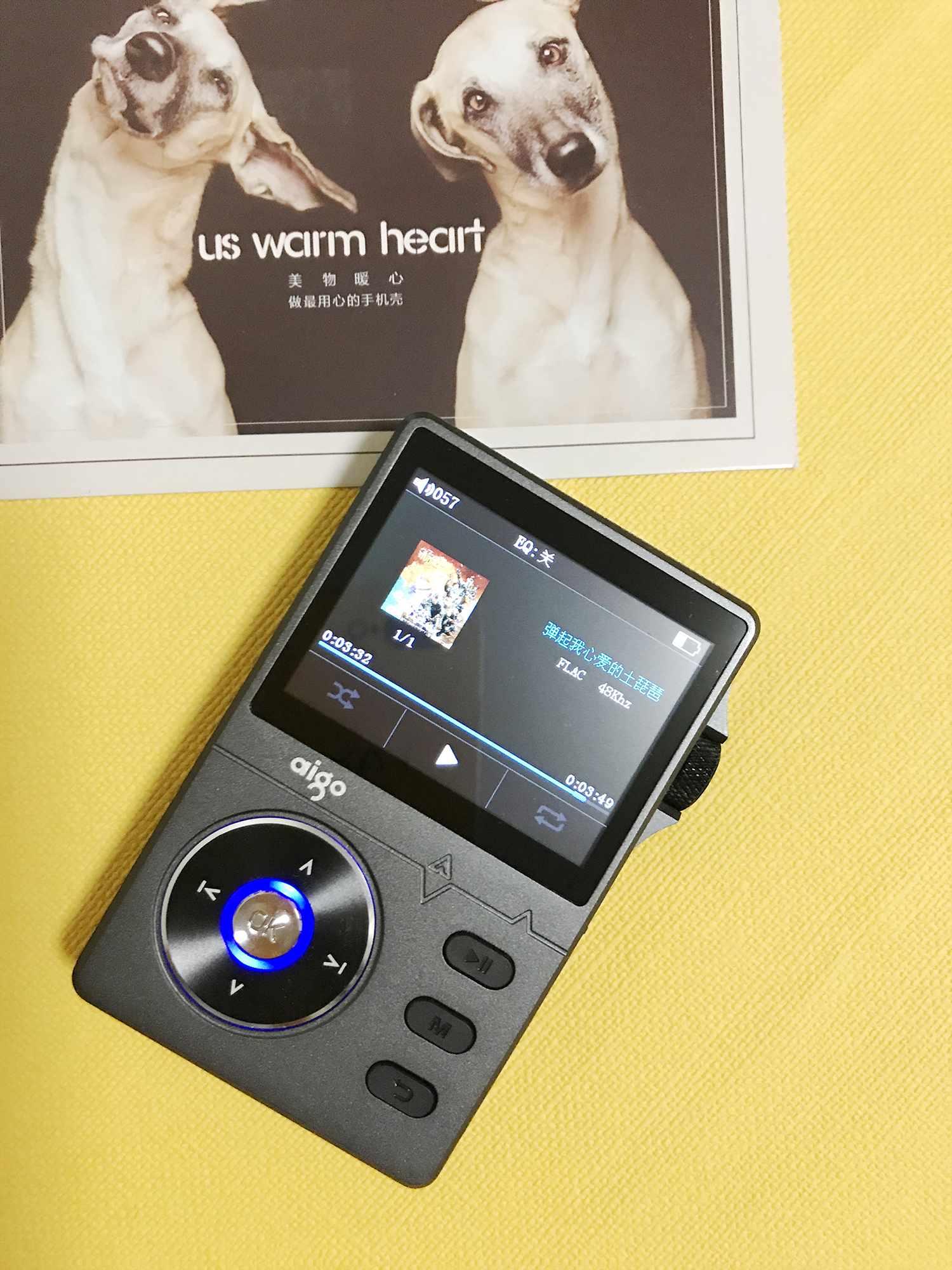 *放播**好声音，爱国者MP3-108音乐*放播**器体验小评