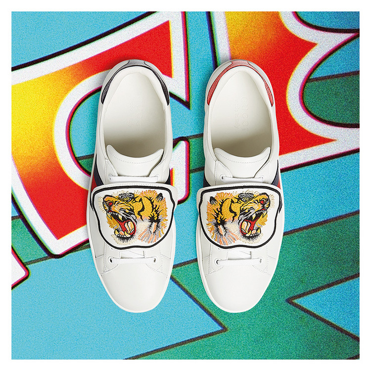 gucci复古low小白鞋 (新款gucci小白鞋)