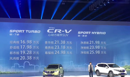 全新本田cr-v即将上市,全新crv本田2022新款落地价