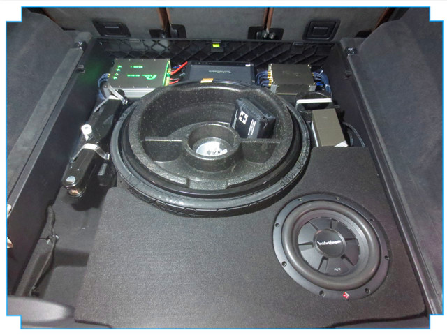 佛山奥迪q7音响改装,q7音响改装最佳效果
