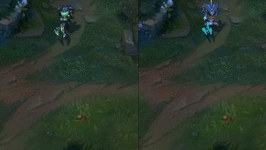 英雄联盟人马皮肤对比,银河魔装机神和欧米伽小队