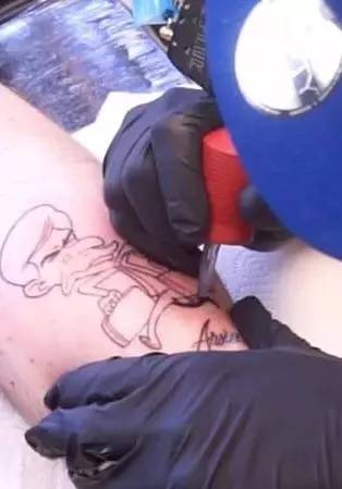 死忠球迷纹身,freestyle纹身