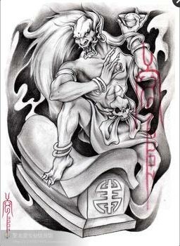 祸起古曼童（十一）：朋友纹了七鬼抬棺，老板却说七鬼属阴，你要是纹后背，是棺压你，走不动