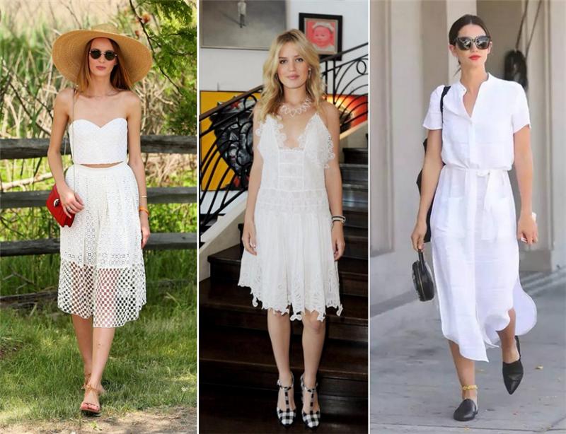 夏日最清凉又迷人的小白裙，如何穿出自己的freestyle？