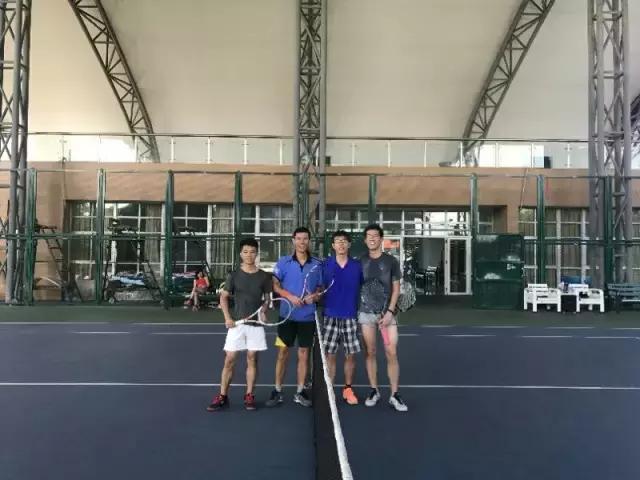 加油！温大公体网球队