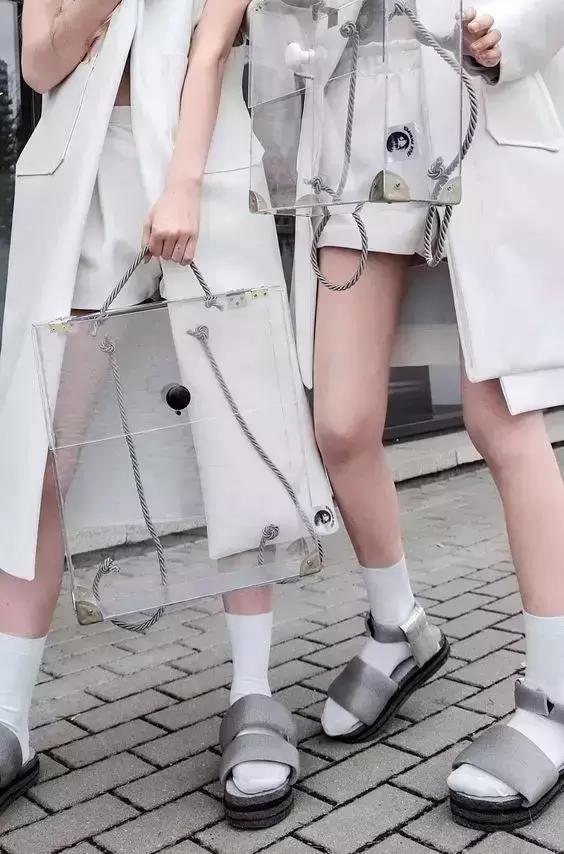 透明风潮pvc,pvc透明面料设计