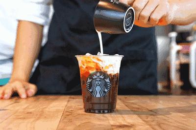 热量低的星巴克咖啡推荐,星巴克黑醇摩卡罐装咖啡热量