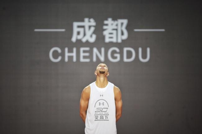 争锋归来终“见高下”UNDERARMOUR（安德玛）2017库里亚洲行——天府之国成都站